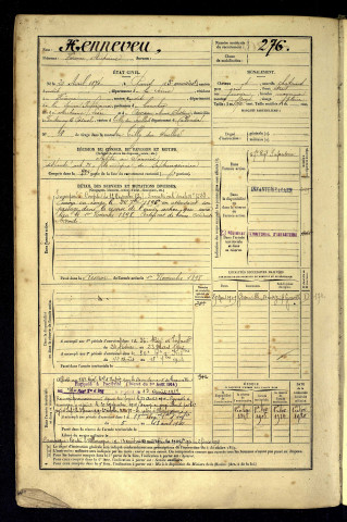 Henneveu, Horace Antoine