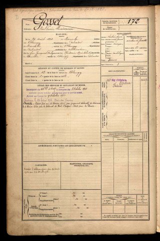 Gosset, Paul Lucien Alexandre