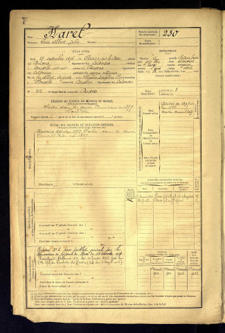 Harel, Louis Albert Jules