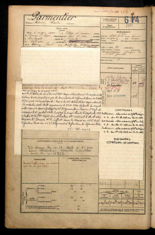 Parmentier, Adrien Charles