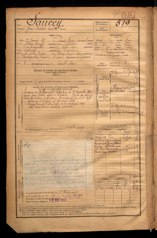 Saucey, Jean-Baptiste Ernest