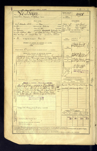 Le Boyer, Léon Armand Alphonse