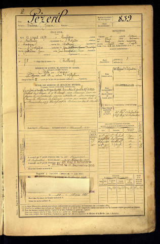 Pézeril, Frédéric Jean