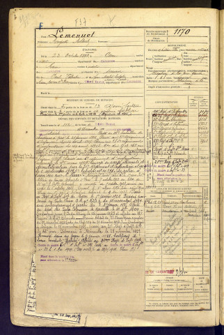 Lemenuet, Auguste Albert