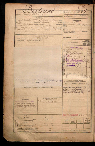 Bertrand, Georges Almire