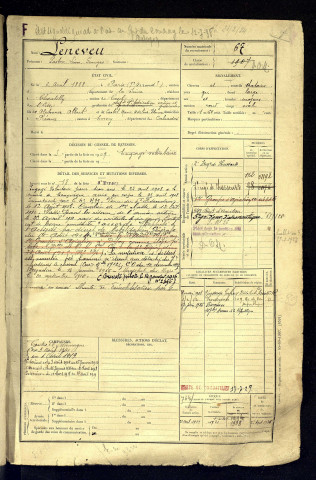 Leneveu, Gaston Léon Georges