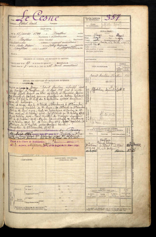 Le Cesne, Robert Emile