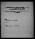Journal d'agriculture et de prospérité publique