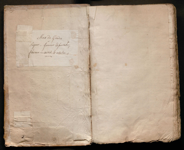 1er octobre 1738-18 avril 1741