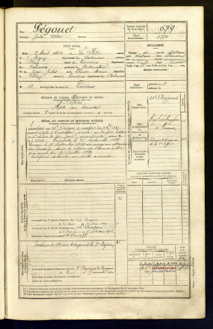 Pégouet, Jules Victor