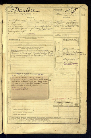 Daubert, Victor Georges Joseph