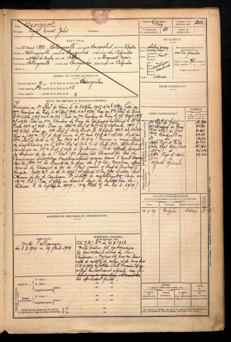 Bergeot, Eugène Ernest Jules