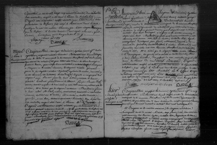 Section Est, an VII-an IX