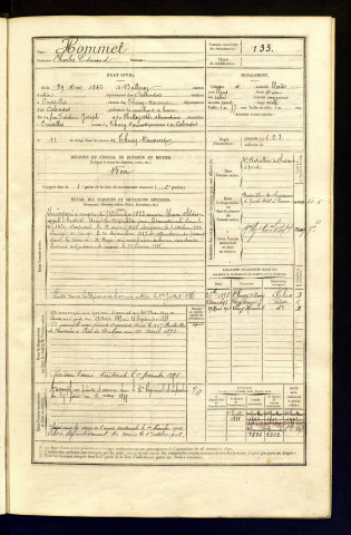 Hommet, Charles Edmond