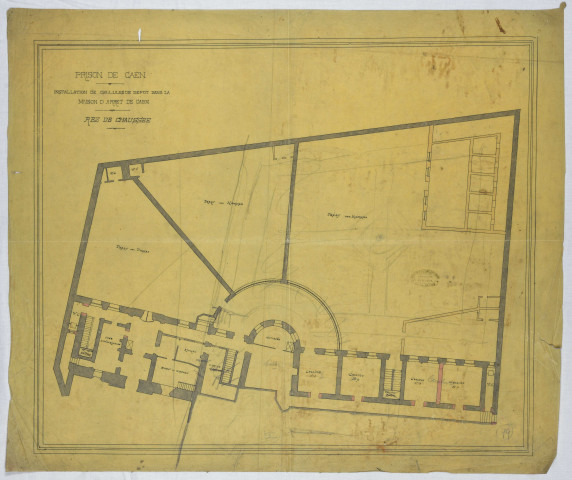 Plan du rez-de-chaussée