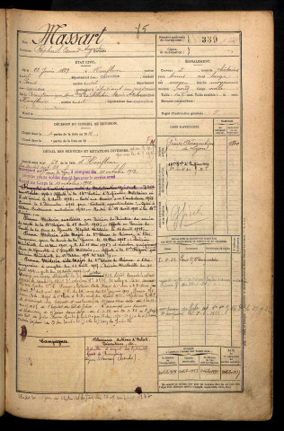 Massart, Raphaël Edouard Augustin