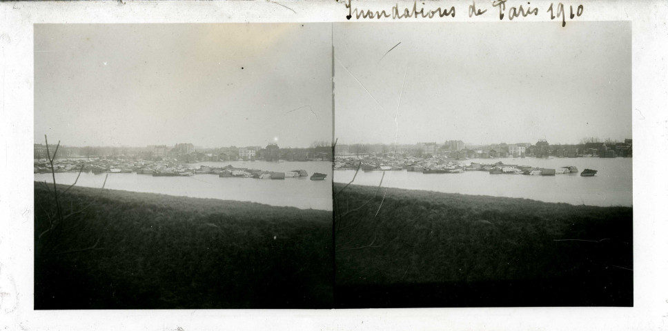 Ivry-sur-Seine : les inondations de 1910 (photos n°33 à 47 ; 50)