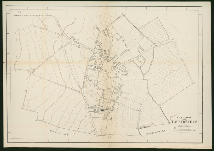 Plans topographiques deTouffréville