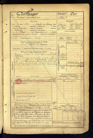 Guillaume, Bienaimé Désiré Alfred