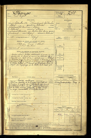 Orange, Louis Eugène