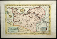 Carte de Normandie : "Provincia Normaniae cum confinÿs"