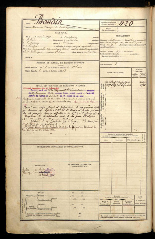 Boudin, Maurice Tranquille Amédé