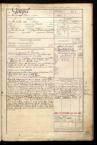 Gouyet, Maurice Henri