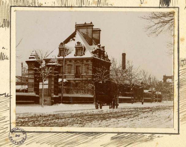 Boulevard Bertrand sous la neige (photo n°8)