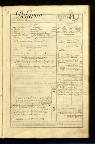 Delarue, Désiré Aimé