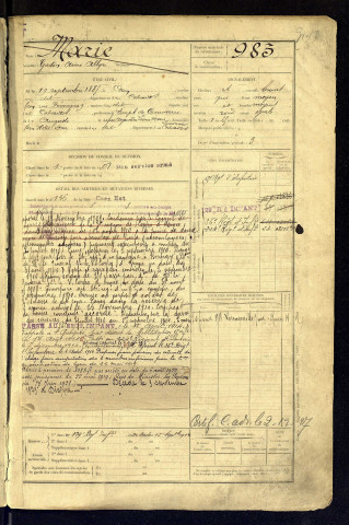 Marie, Gaston Aimé Allyre