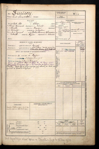 Surirey, Louis François Désiré