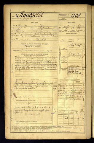 Rousselot, Lucien Georges Léon