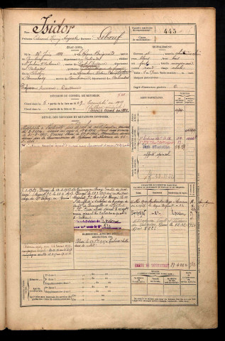 Isidor dit Leboeuf, Edmond Henry Auguste