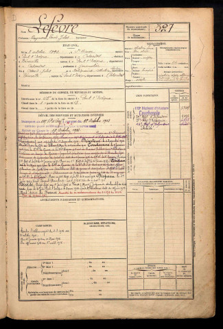 Lefèvre, Raymond Louis Jules