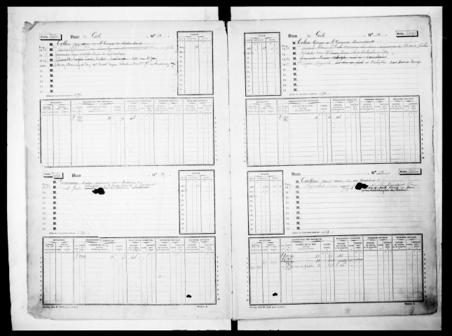 4ème volume, folios 2991-3990