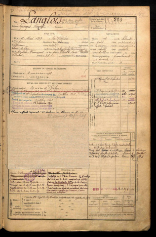 Langlois, Georges Henri