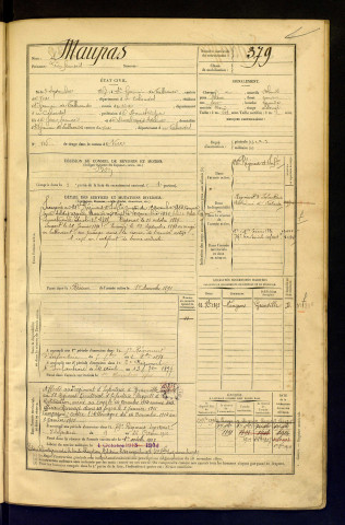 Maupas, Léon François