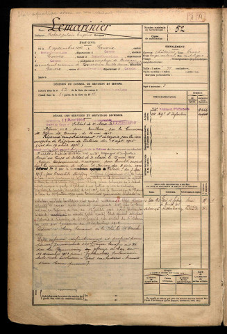 Lemarinier, Robert Julien Eugène