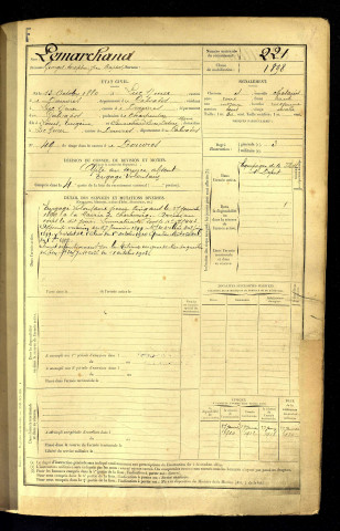 Lemarchand, Georges Séraphin Jean Baptiste