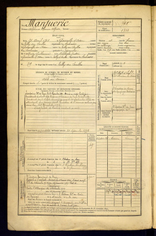 Marguerie, Alphonse Eléonore Alfrède