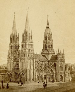 Gravure de la cathédrale