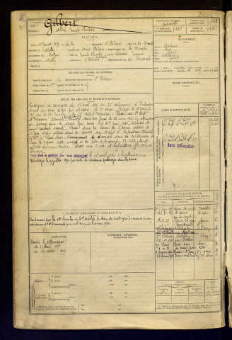 Gilbert, Albert Emile Isidore