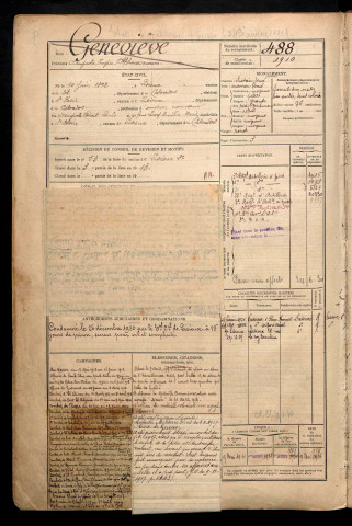 Geneviève, Auguste Eugène Alphonse