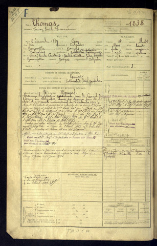 Thomas, Lucien Emile Fernand