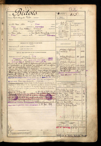 Bidois, Henri Auguste Victor