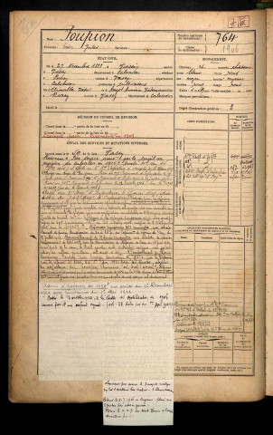 Poupion, Léon Jules