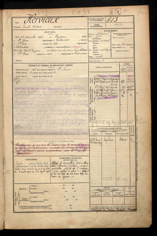 Hervieux, Emile Victor