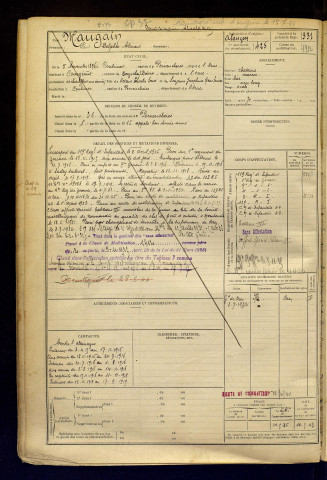 Maugain, Paul Delphin Clément