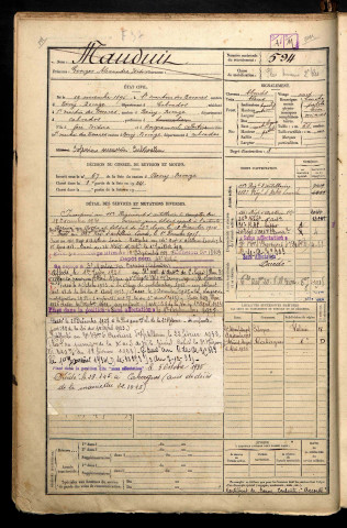 Mauduit, Georges Alexandre Isidore