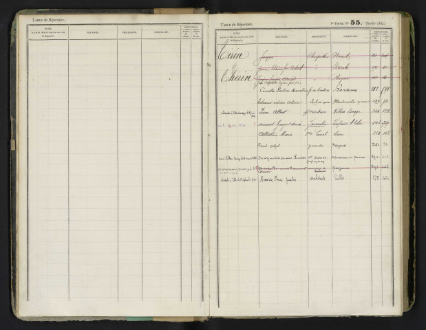 Registre n°53 : Terial - Tostain